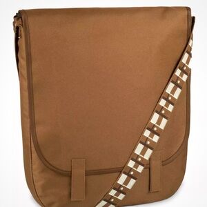 Star Wars Chewbacca Messenger Bag - Brown and Tan